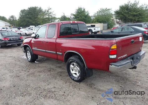 2002 Toyota Tundra Sr5 V8 из США, поврежденный, VIN 5TBRT34152S231343